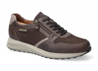 chaussure mephisto lacets dino brun fonce